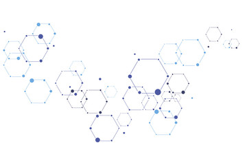 Vector science ant technology concept.