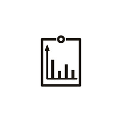 Modern web icon, Graphics, Diagram, Graph, Calendar, Form, Report. Vector illustration in a flat style.