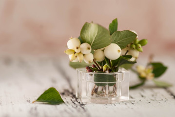 bouquet of white berri