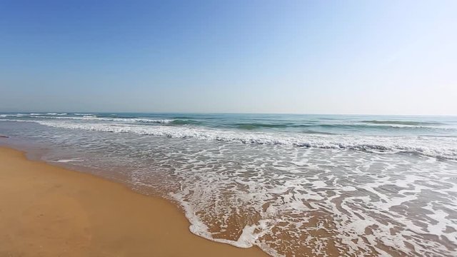 Summer seascape in the Mediterranean