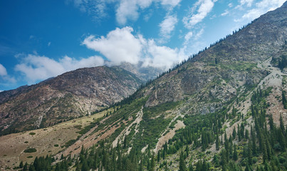 Fototapeta premium Barskoon Gorge