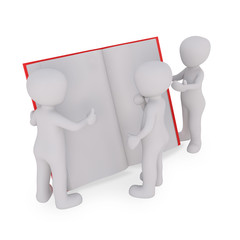 teacher is teaching the students