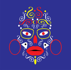 Day of the dead skull icon