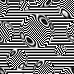 spiral 3d vector seamless background