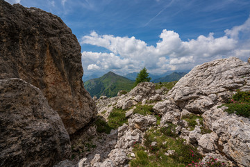 The Giau Pass, South Tyrol.( Passo di Giau )