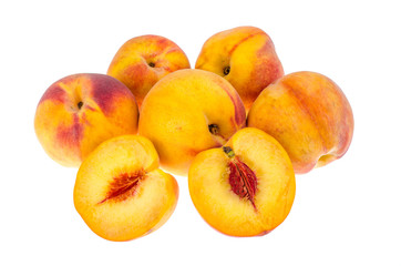 Sweet ripe peaches