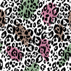 Trendy Textured animal pattern