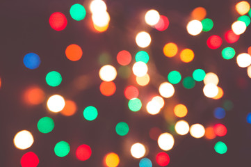 background bokeh christmas night