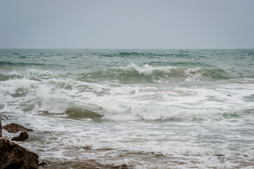 Saaidia Beach and waves