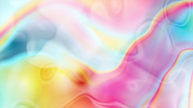 Colorful liquid blurred abstract waves motion design. Seamless looping. Video animation Ultra HD 4K 3840x2160