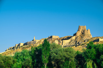Obraz premium the old castle at Van - Eastern turkey