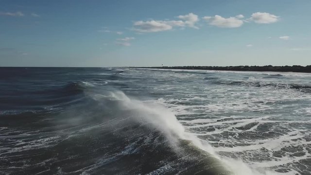 Aerial Footage of the ocean