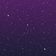 Star universe background. Concept of galaxy, space, cosmos, space dust. Vector illustration