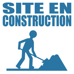 Logo site en construction.