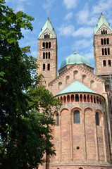 Fototapeta premium Romanischer dom Speyer