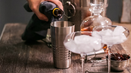 Manhattan cocktail