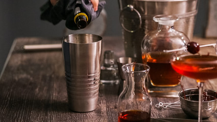 Manhattan cocktail