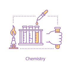 Chemistry concept icon