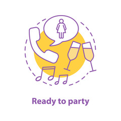 Party concept icon