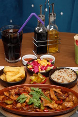 tavuk sote menu