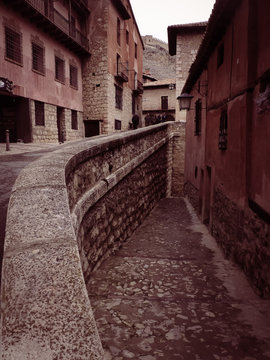 Albarracin, pueblo historico de Teruel en Aragon, España
