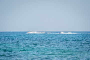 Boats in the sea