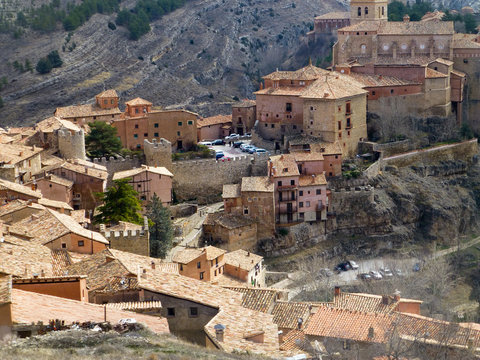 Albarracin, pueblo historico de Teruel en Aragon, España