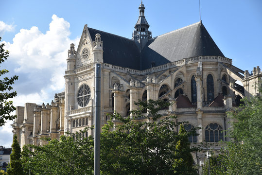 Eglise Saint-Eustache &agrave; Paris, France