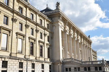 Palais de justice de l'île de la Cité à Paris, France