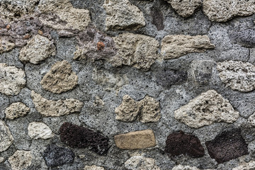 Multicolored feathered stones for background