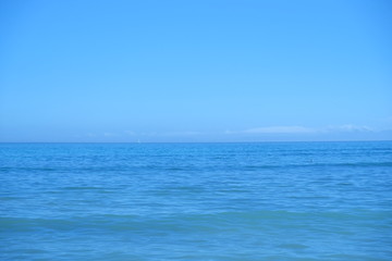 Fototapeta na wymiar Beach view horizon