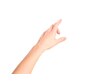 Finger Touch Virtual Screen Isolated