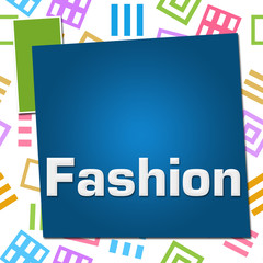 Fashion Colorful Basic Symbol Squares 