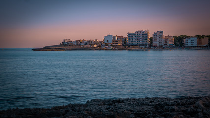 Obraz premium S'illot Magenta Sunset