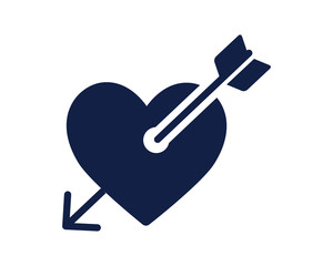 fall in love glyph icon , designed for web and app