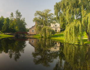 Obraz premium Old Mill and Reflections