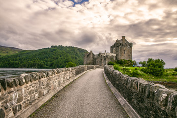 Eilean Donan Castle Highlands Scotland Landscape