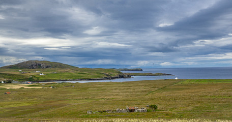 Coastline calmness Landscape on the Isle of Skye  Scotland