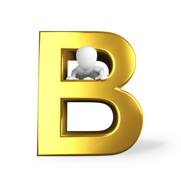 the letter B
