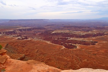Grand View Point, Island in the sky district, Canyonlands National Park in Utah 