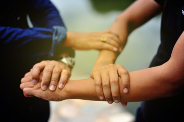 Harmonious handshake