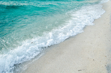 Blue waves in Tharros, Sardinia