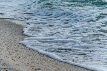 Blue waves in Tharros, Sardinia