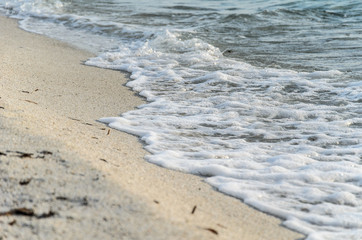 Blue waves in Tharros, Sardinia