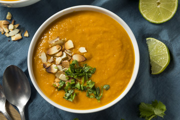 Homemade Thai Sweet Potato Soup