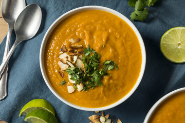 Homemade Thai Sweet Potato Soup