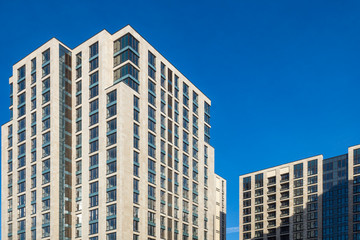 Fototapeta premium Modern, Luxury Apartment Building