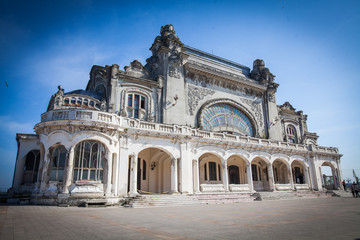 Obraz premium Abandoned casino in Constanta, Romania