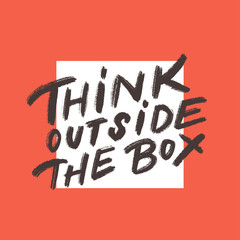Think outside the box. © Alex Gorka