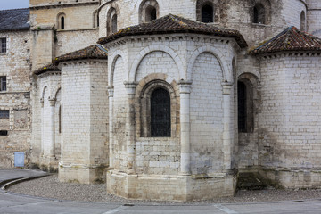Fototapeta na wymiar Church of Souillac, Lot, Occitanie, France